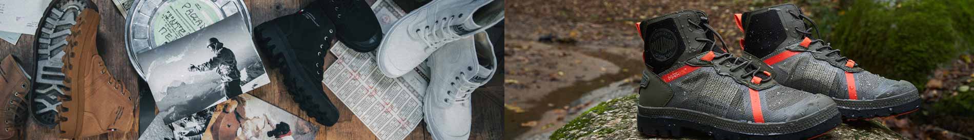 Palladium Banner New Boots Collection