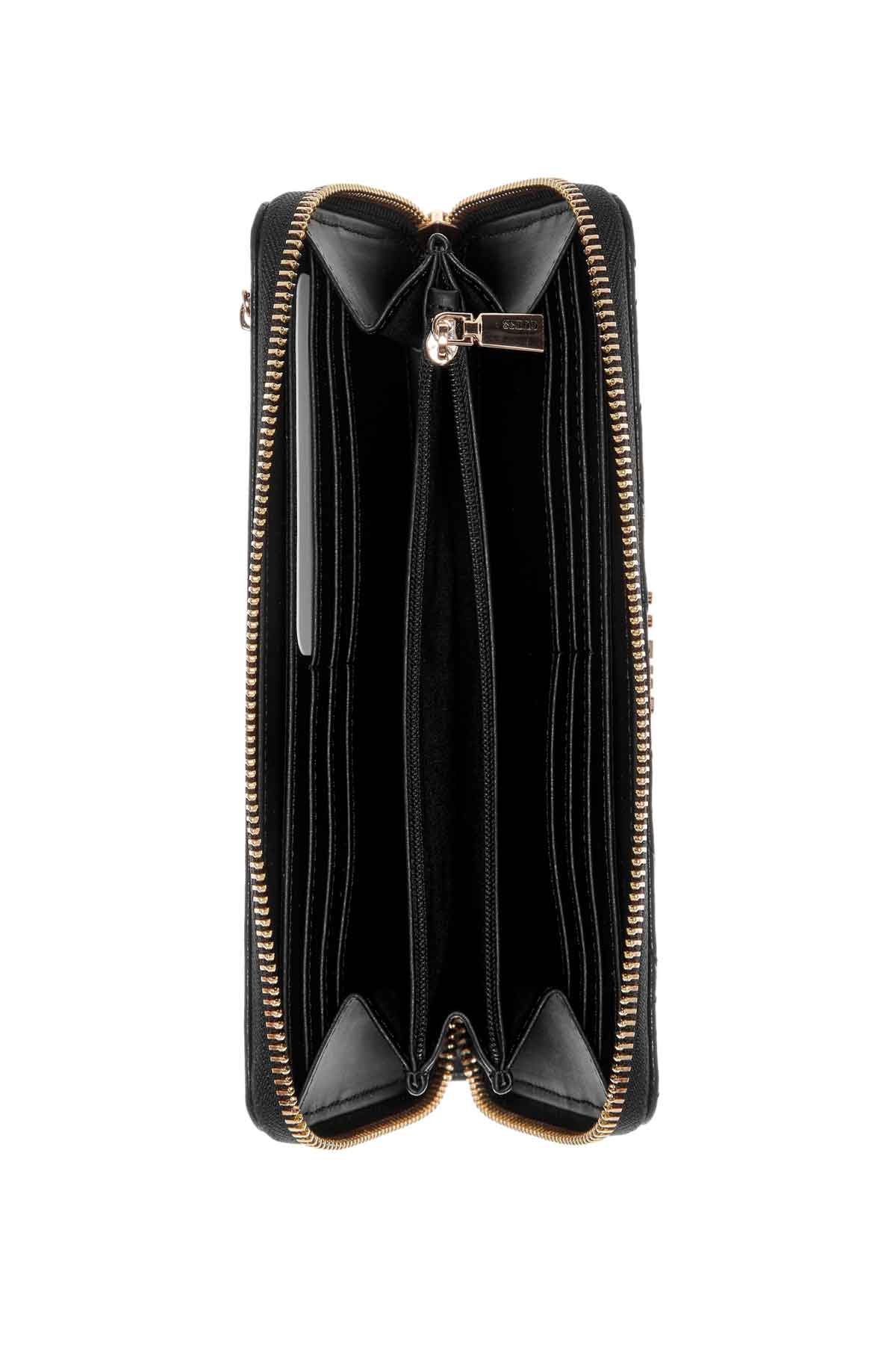 Guess ארנק גדול Gerty SLG Large Zip Around לנשים