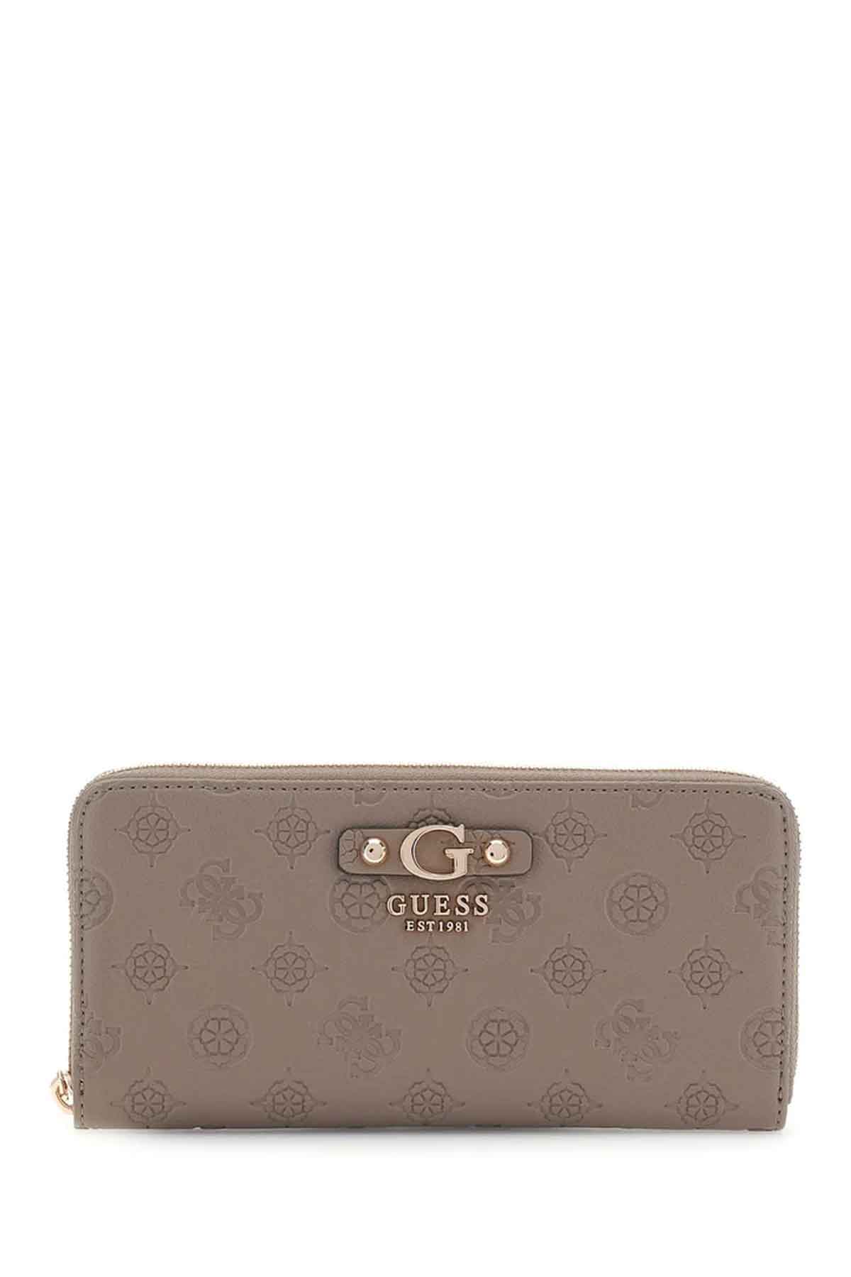Guess ארנק גדול Gerty SLG Large Zip Around לנשים