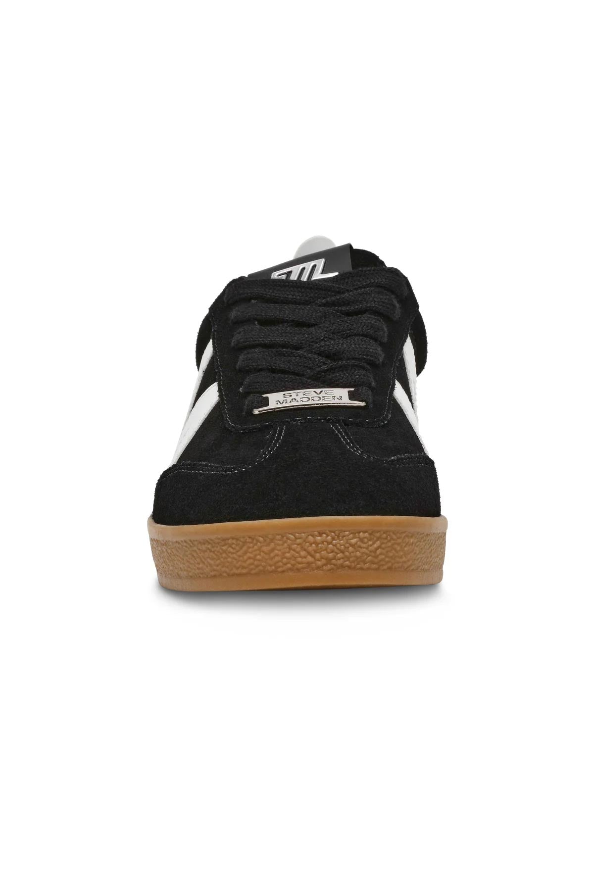 Steve Madden נעלי סניקרס Degree בצבע שחור זמש לנשים