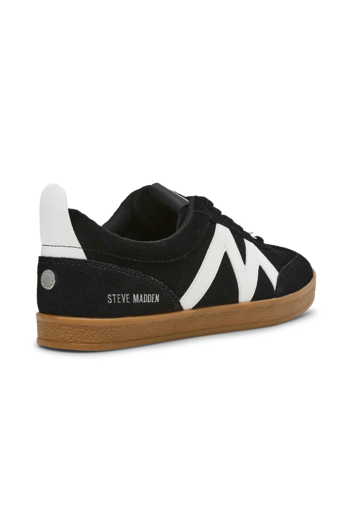 Steve Madden נעלי סניקרס Degree בצבע שחור זמש לנשים