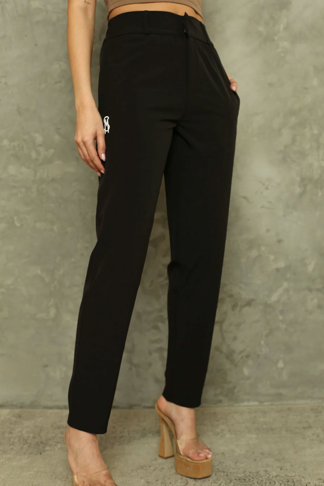 סטיב מאדן מכנסי ניילון FRANCIS בצבע שחור לנשים-Steve Madden-XS-נאקו