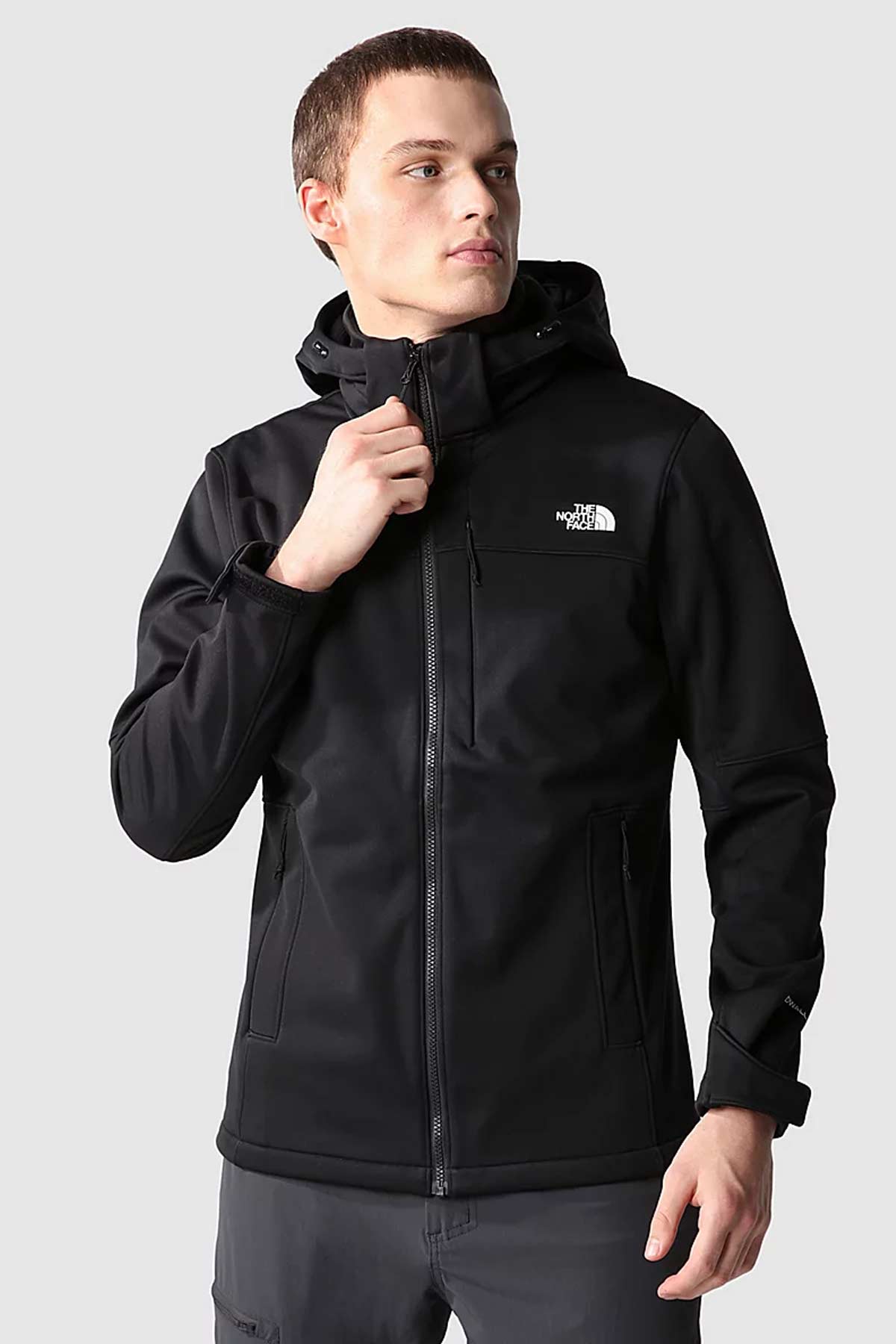 North Face מעיל סופטשל Diablo כובע מתנתק