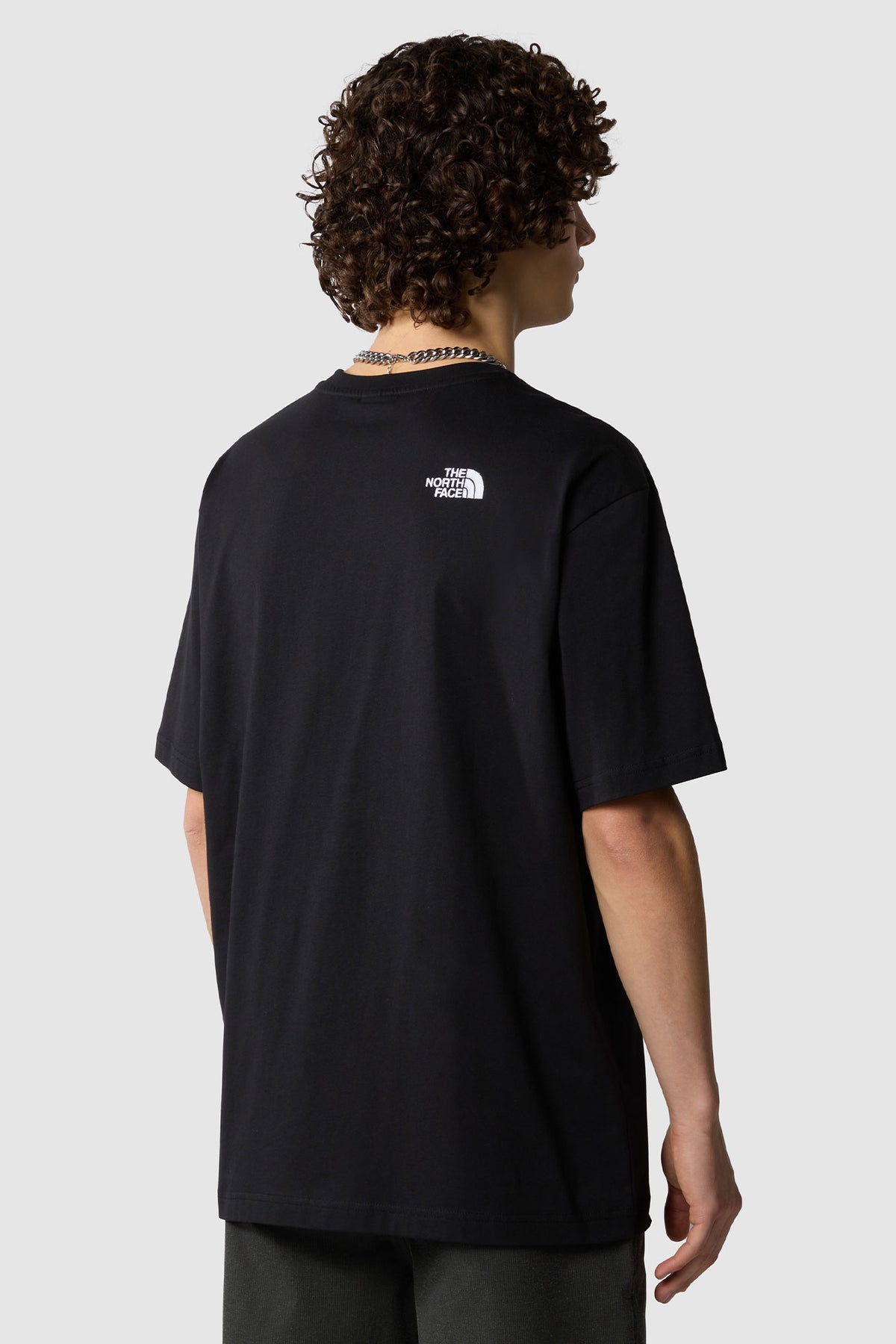 דה נורת' פייס חולצת טישירט OverSize בצבע שחור לגברים-The North Face-XS-נאקו