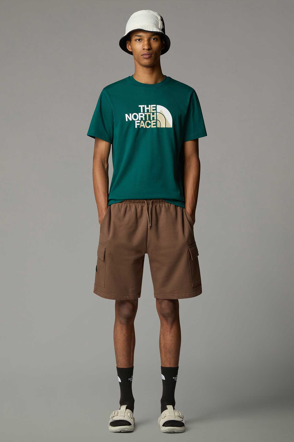 מכנסי דגמ"ח קצרים נורת' פייס Cargo Shorts לגברים