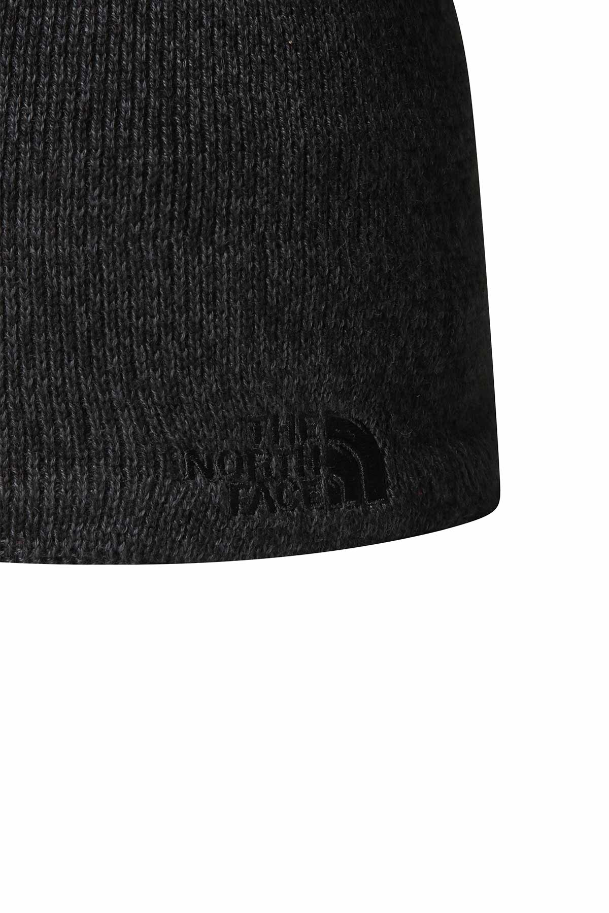 כובע גרב North Face Jim Beanie בצבע שחור