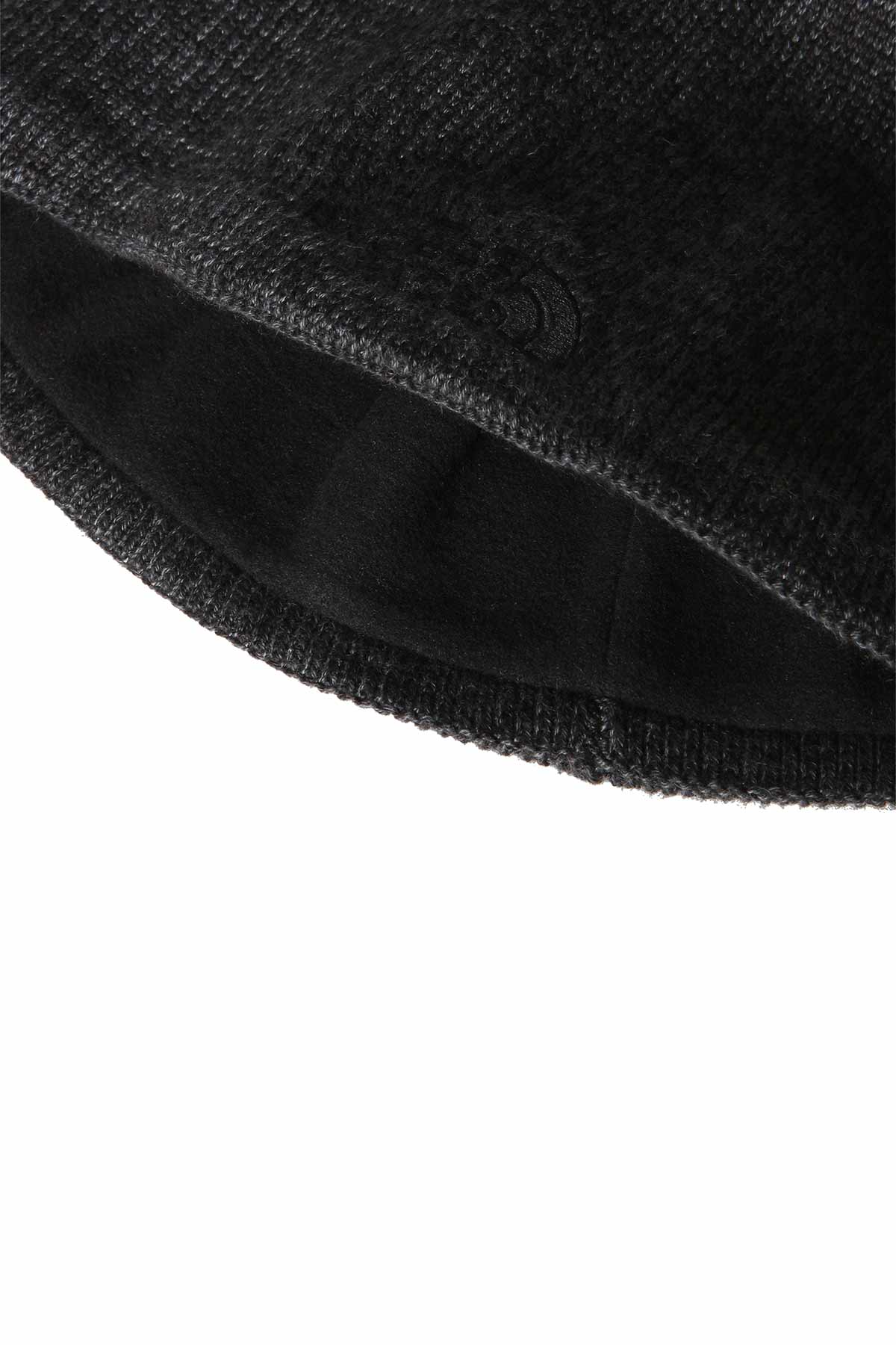 כובע גרב North Face Jim Beanie בצבע שחור