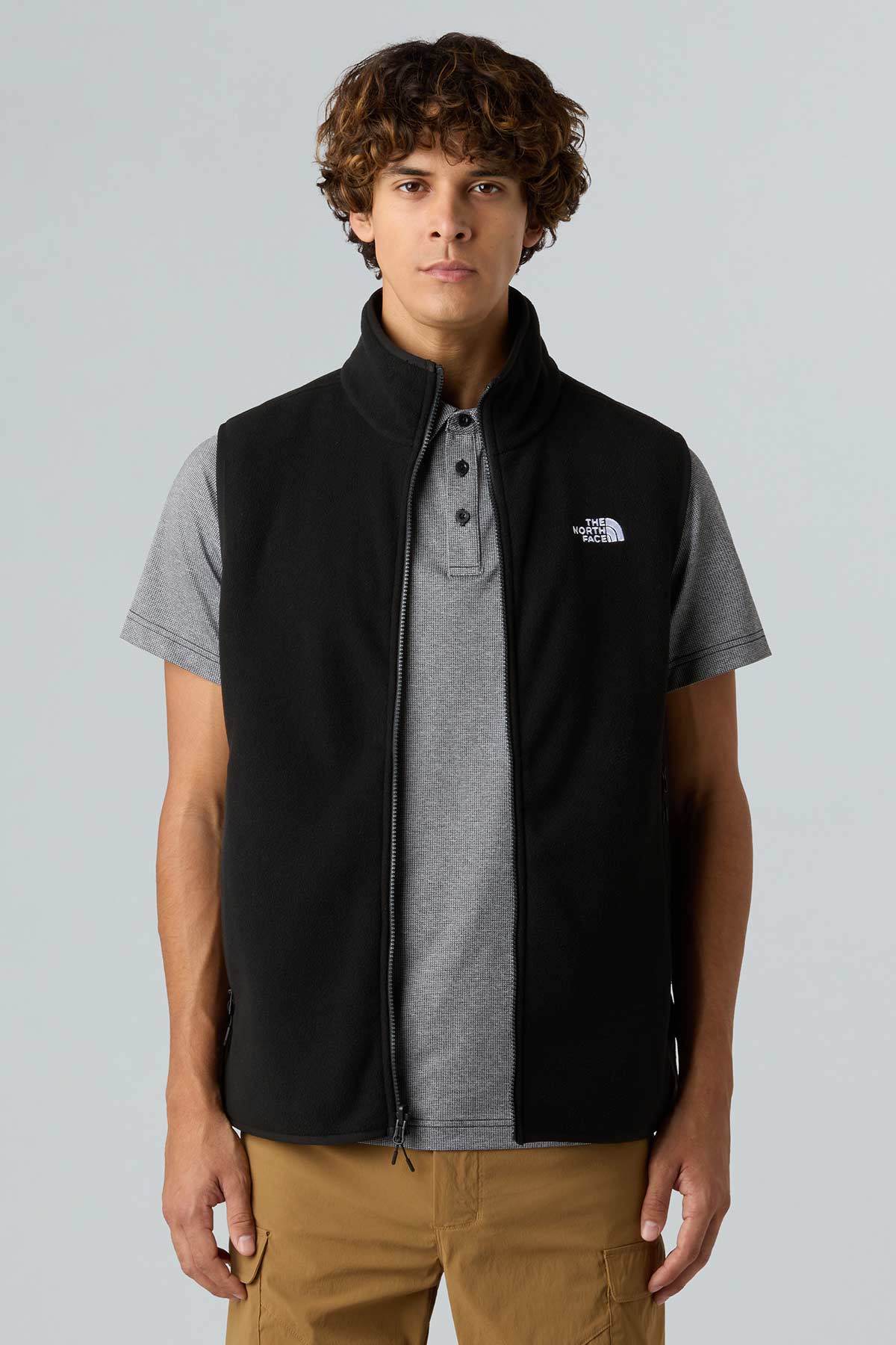 ג'קט וסט North Face Glacier Fleece Vest לגברים