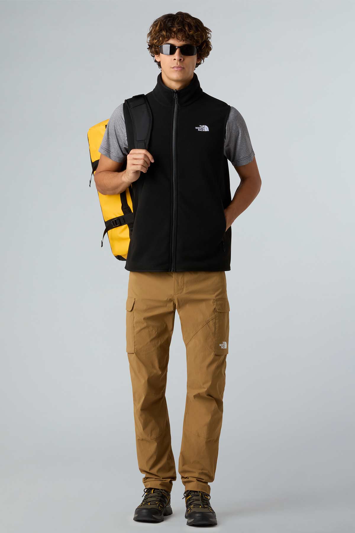 ג'קט וסט North Face Glacier Fleece Vest לגברים