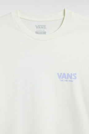 ואנס חולצת טישירט קצרה Beer Float בצבע שמנת לגברים-Vans-XS-נאקו