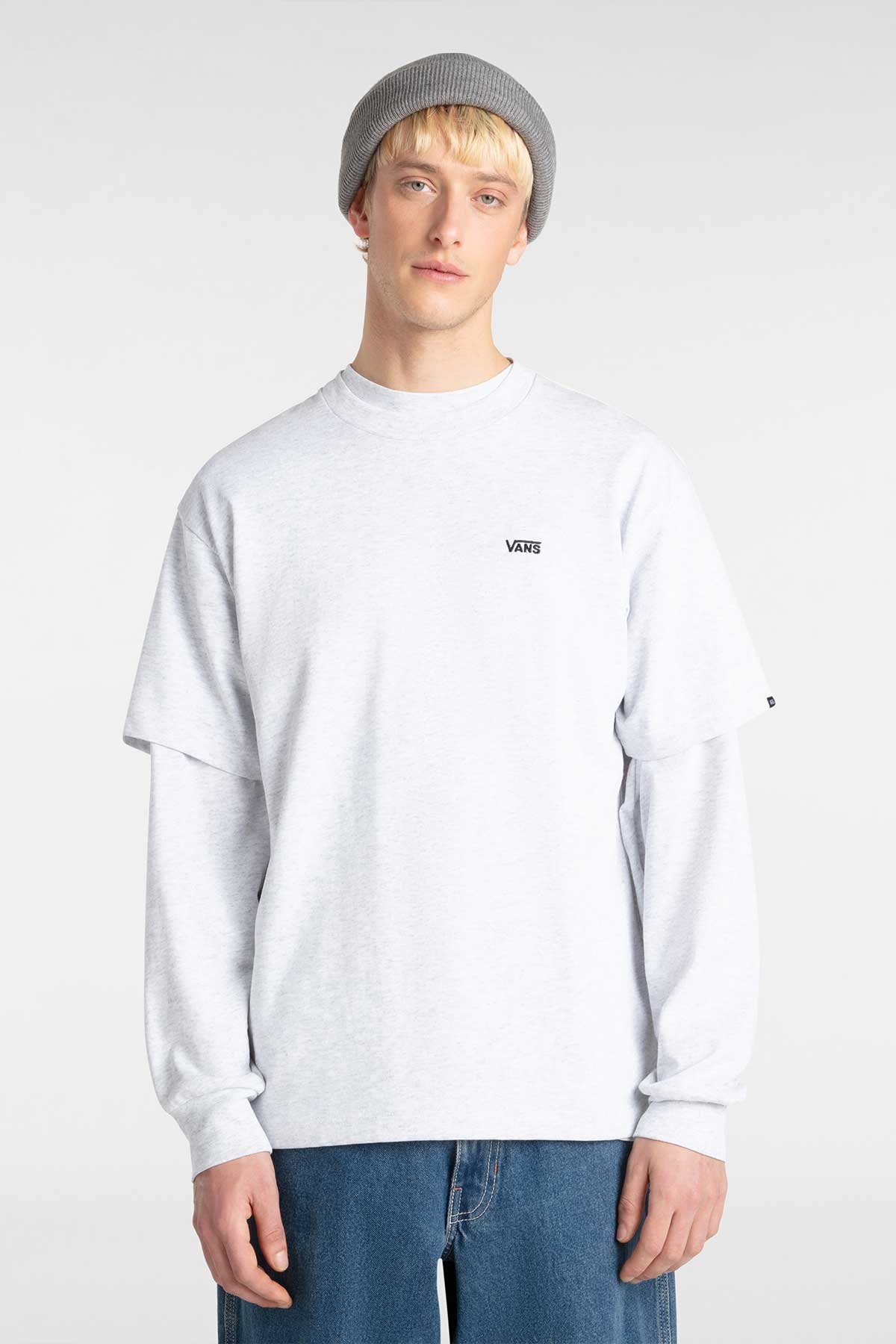 Vans חולצת טי קצרה בגזרה משוחררת Left Chest Loose לגברים