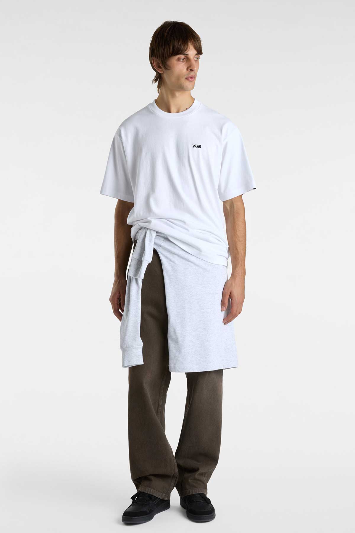 Vans חולצת טי קצרה בגזרה משוחררת Left Chest Loose לגברים