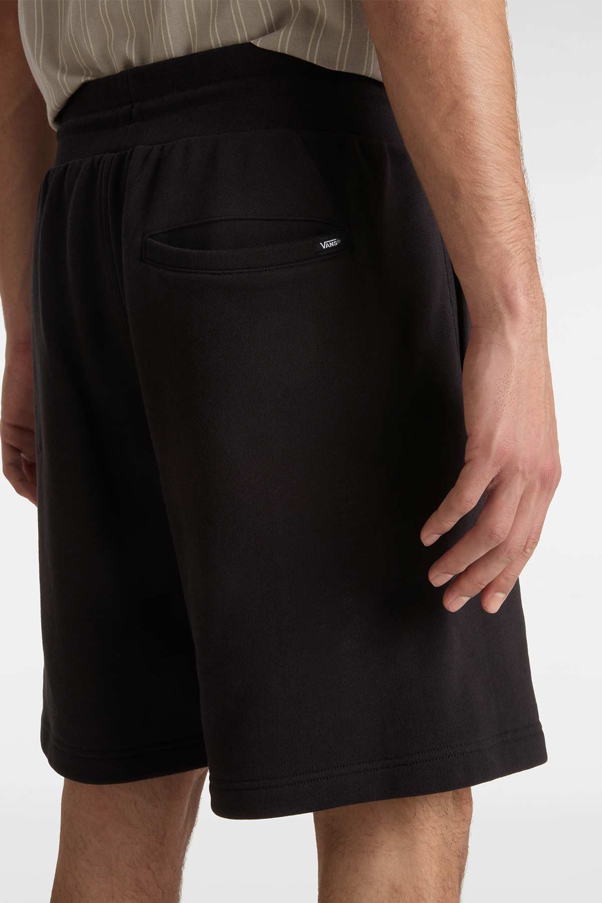 מכנסי שורט כותנה ואנס Premium Fleece לגברים