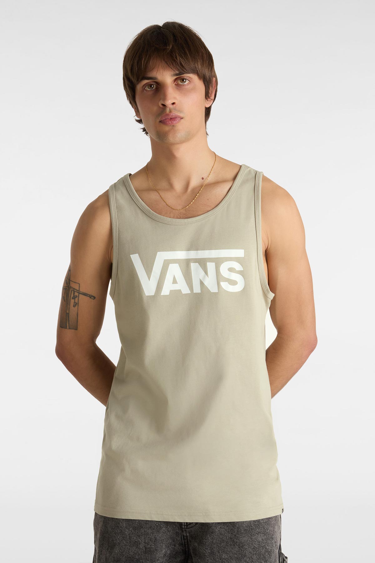 Vans גופייה Classic Tank לגברים