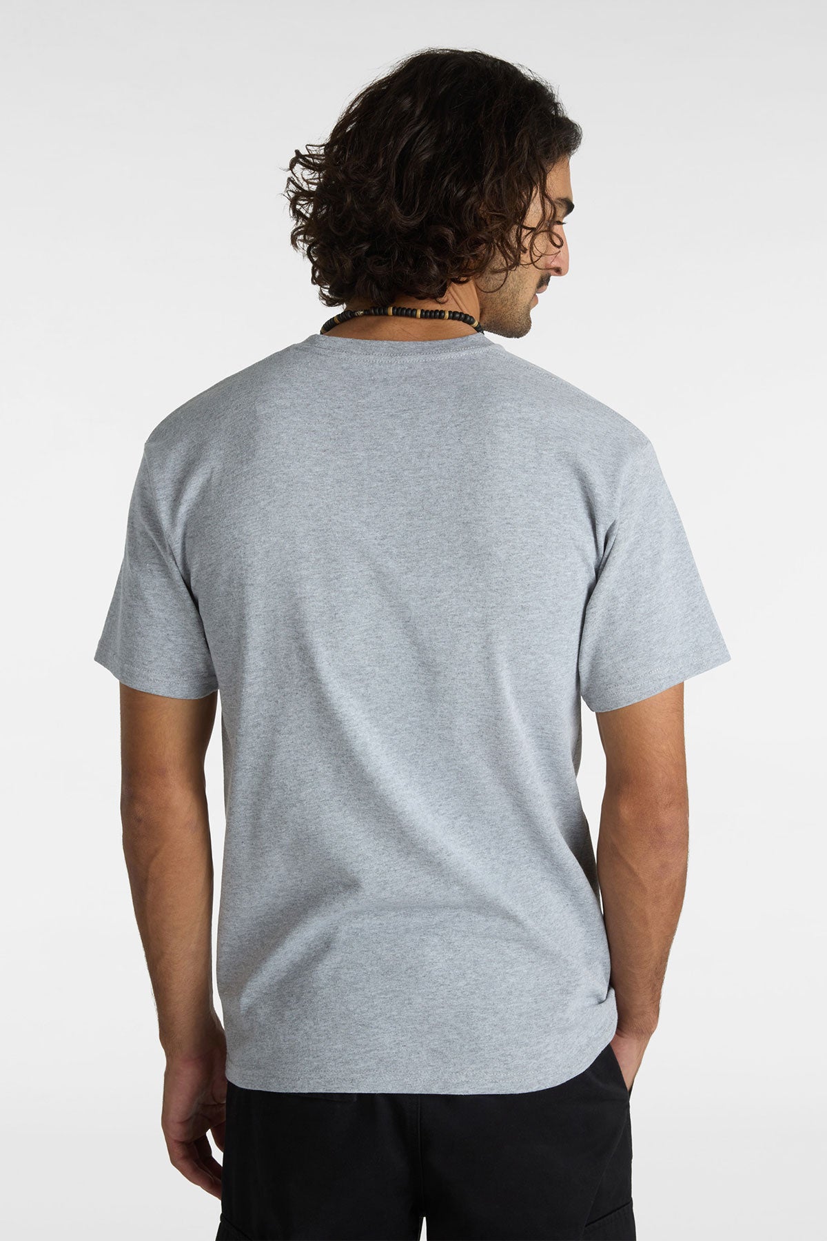 ואנס חולצת טישירט קצרה Skate Classics בצבע אפור לגברים-Vans-XS-נאקו