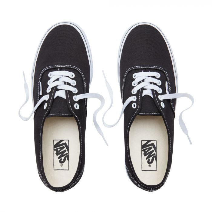 סניקרס ואנס אותנטיק בצבע שחור ולבן יוניסקס-Vans-35-נאקו