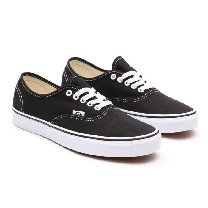 סניקרס ואנס אותנטיק בצבע שחור ולבן יוניסקס-Vans-35-נאקו