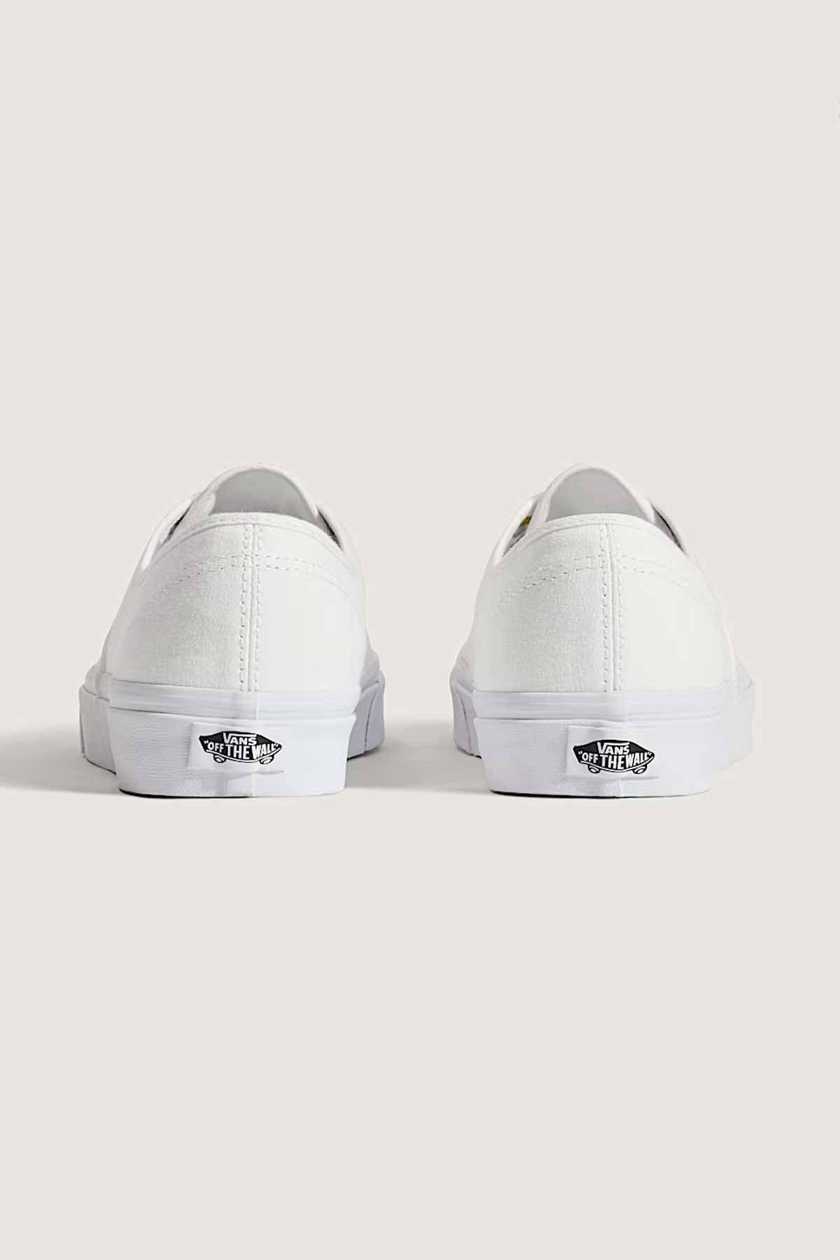 Vans סניקרס ואנס אותנטיק Authentic בצבע לבן לנשים ולגברים