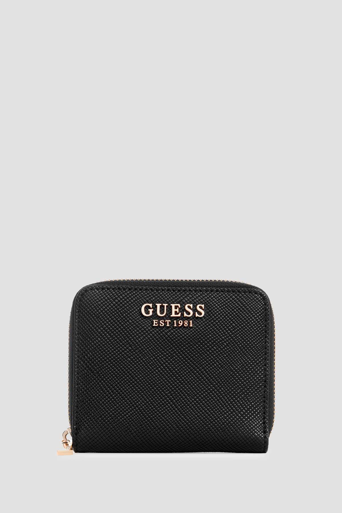 Guess ארנק קטן Laurel SLG Small Zip Around לנשים