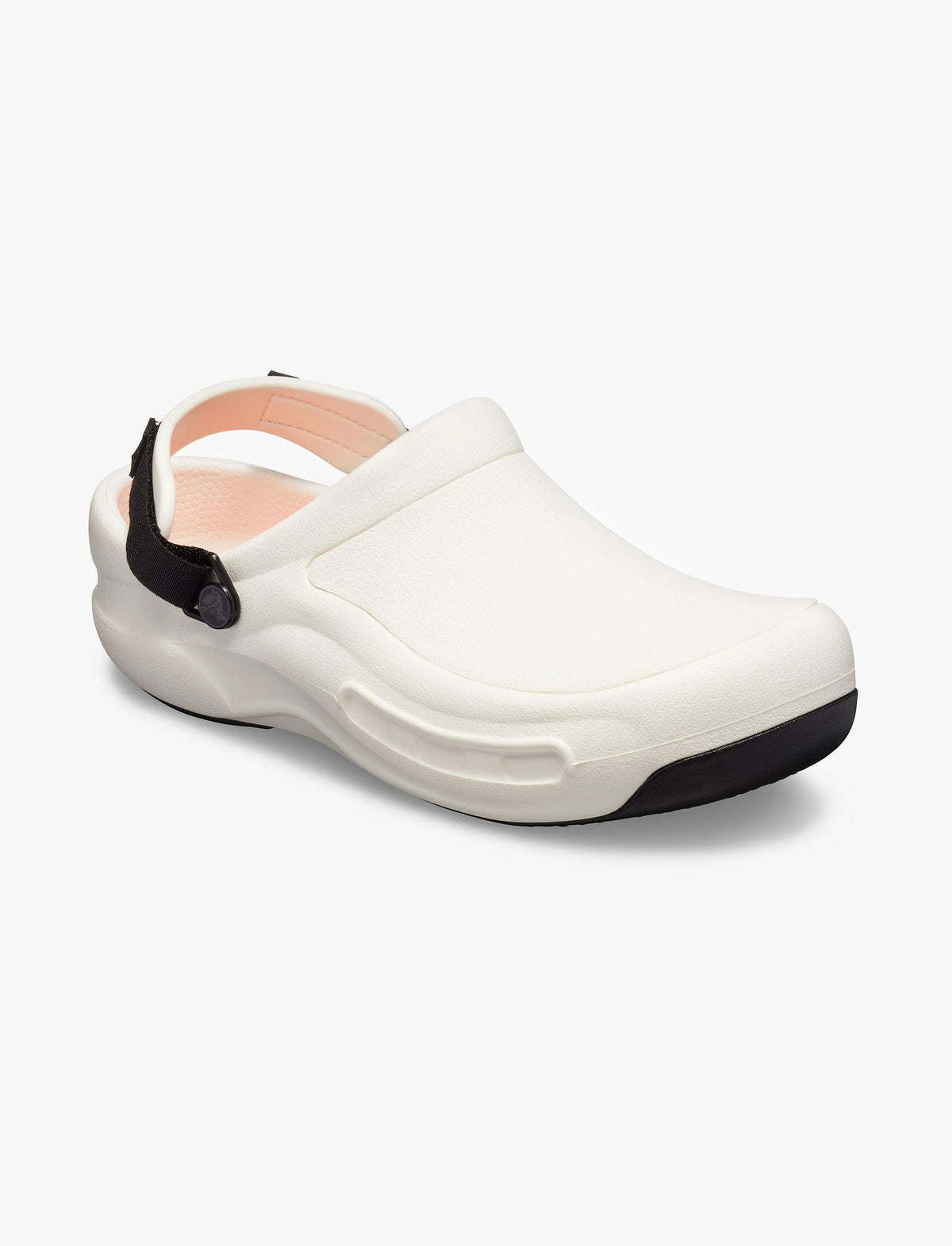 Crocs Bistro Pro LiteRid Clog - נעלי טבחים קרוקס ביסטרו סוליה מונעת החלקה בצבע לבן-Crocs-41-42-נאקו
