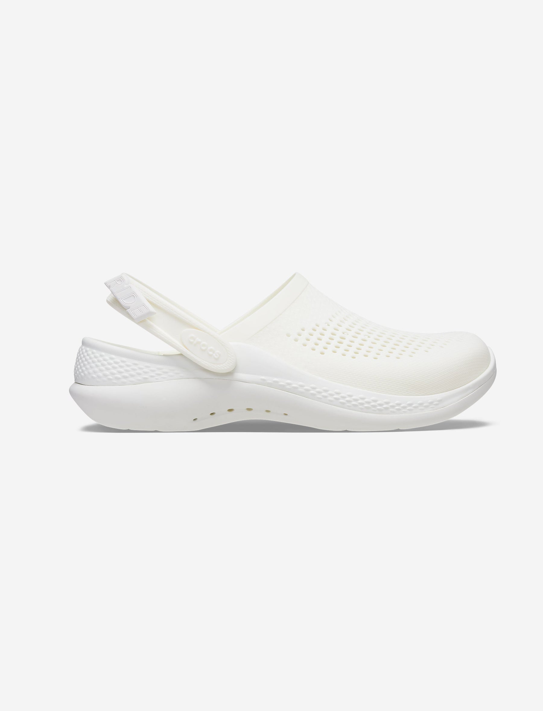 Crocs LiteRide 360 Clog - כפכפי קרוקס לייט-רייד בצבע לבן בהיר-Crocs-36-37-נאקו