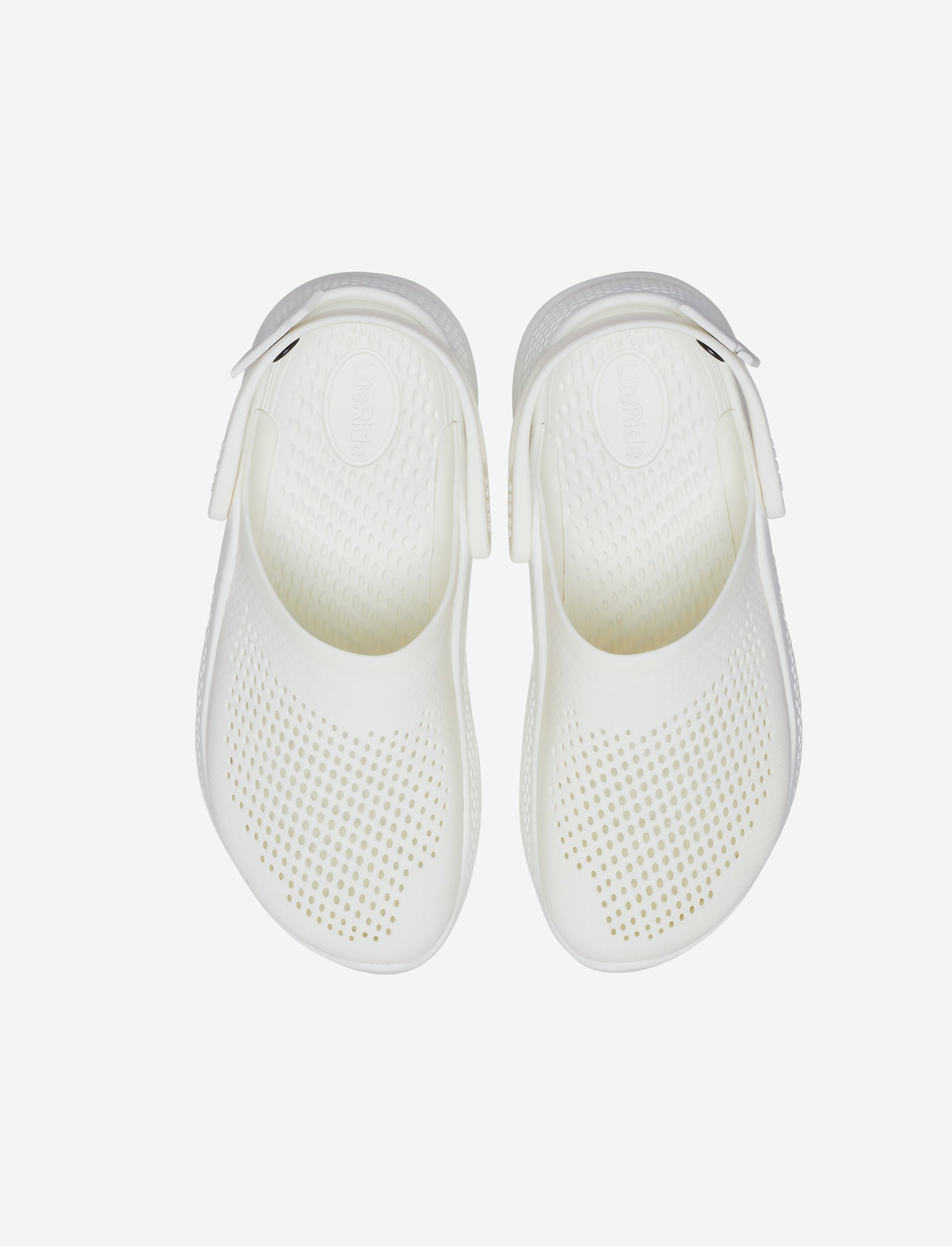 Crocs LiteRide 360 Clog - כפכפי קרוקס לייט-רייד בצבע לבן בהיר-Crocs-36-37-נאקו