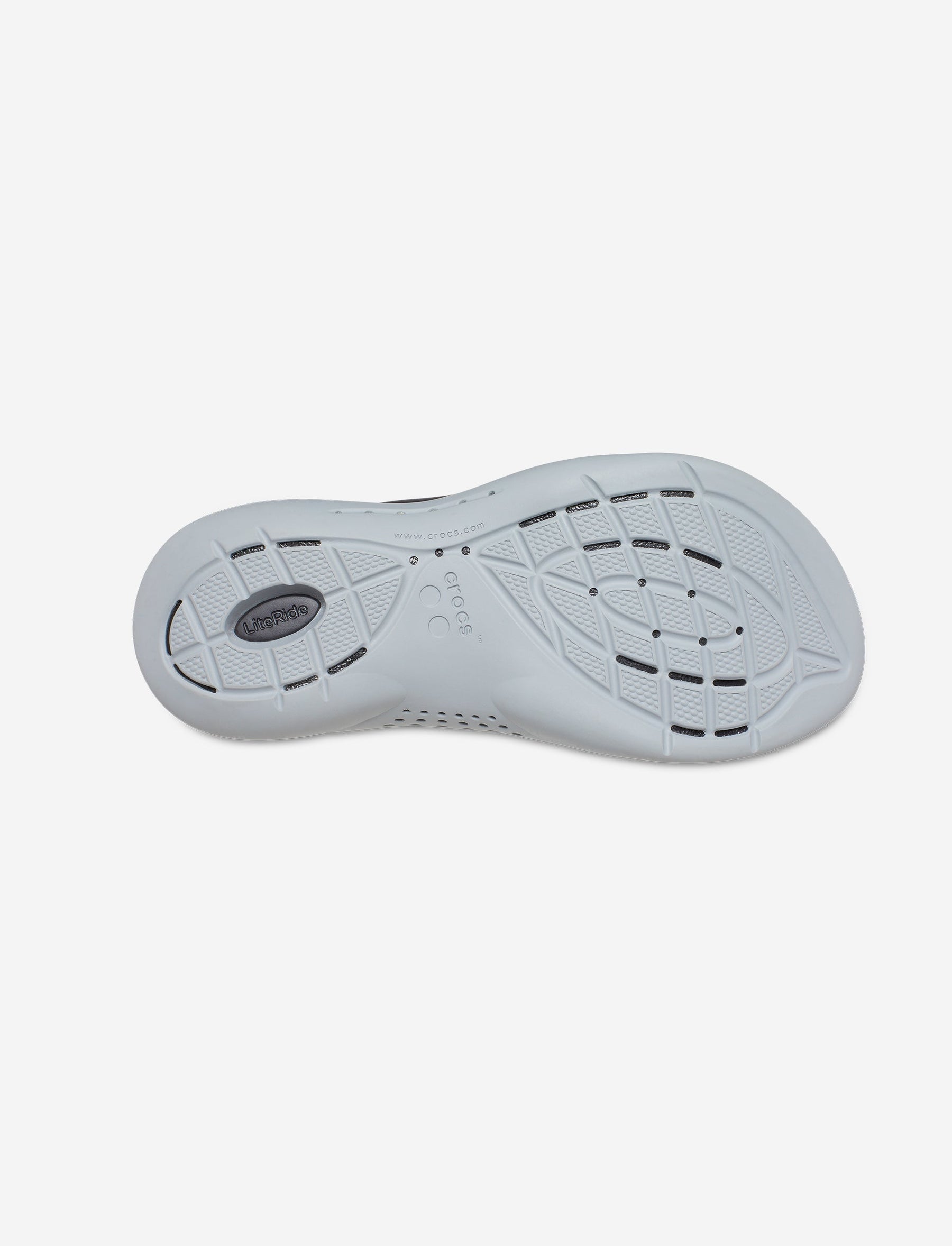 Crocs LiteRide 360 Sandal W - סנדלי לייט רייד קרוקס נשים בצבע שחור/אפור בהיר-Crocs-41-42-נאקו