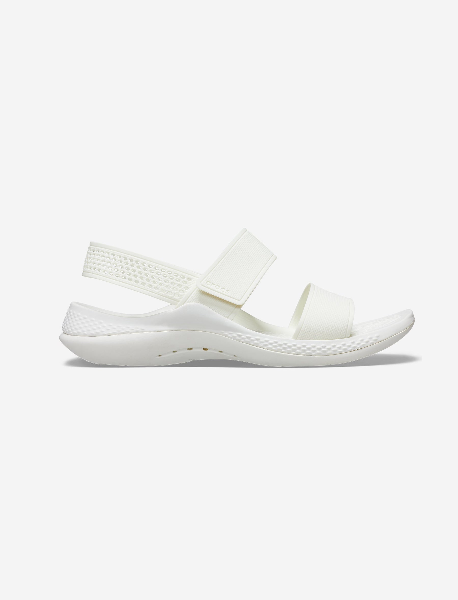 Crocs LiteRide 360 Sandal W - סנדלי לייט רייד קרוקס נשים בצבע כמעט לבן-Crocs-36-37-נאקו