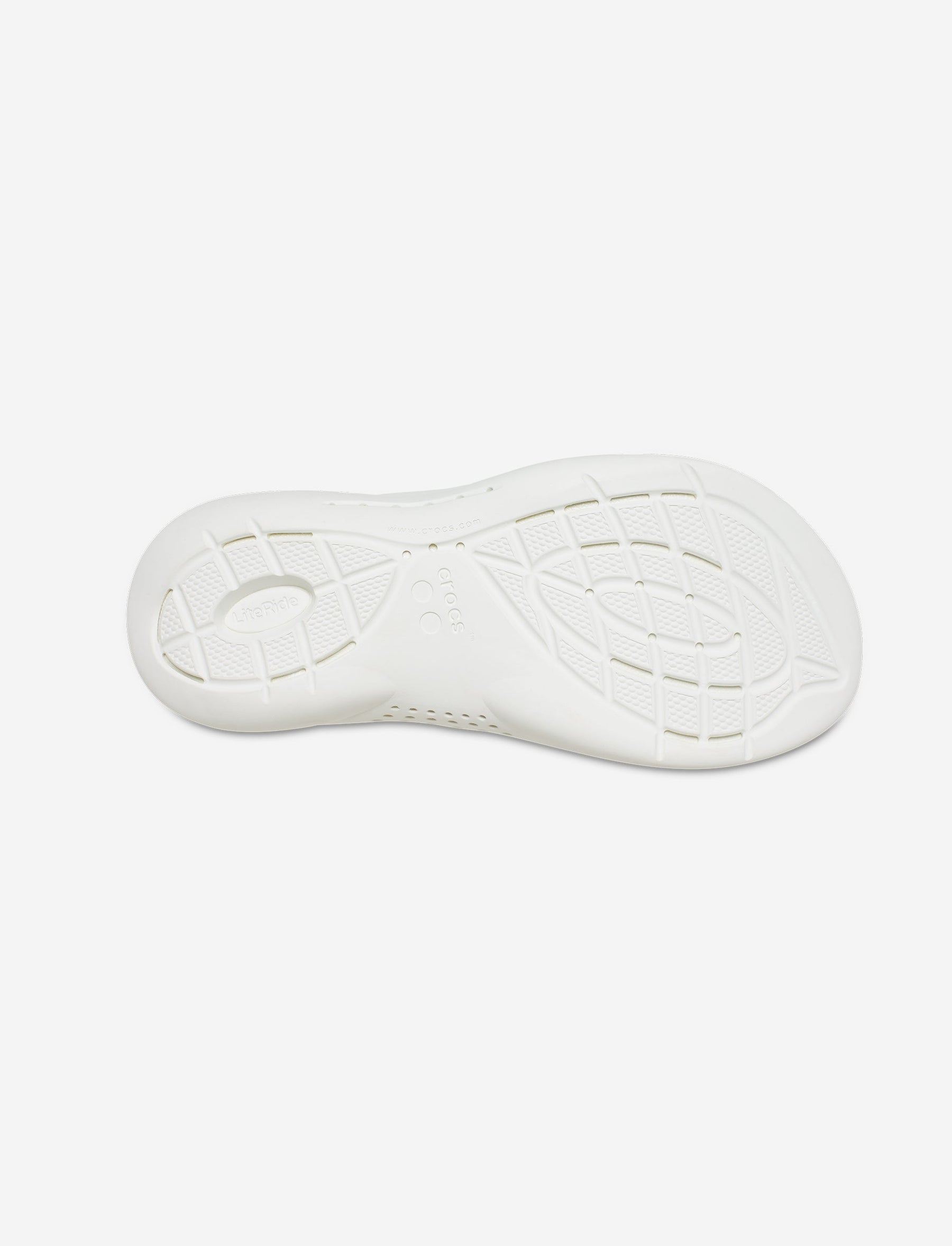 Crocs LiteRide 360 Sandal W - סנדלי לייט רייד קרוקס נשים בצבע כמעט לבן-Crocs-36-37-נאקו