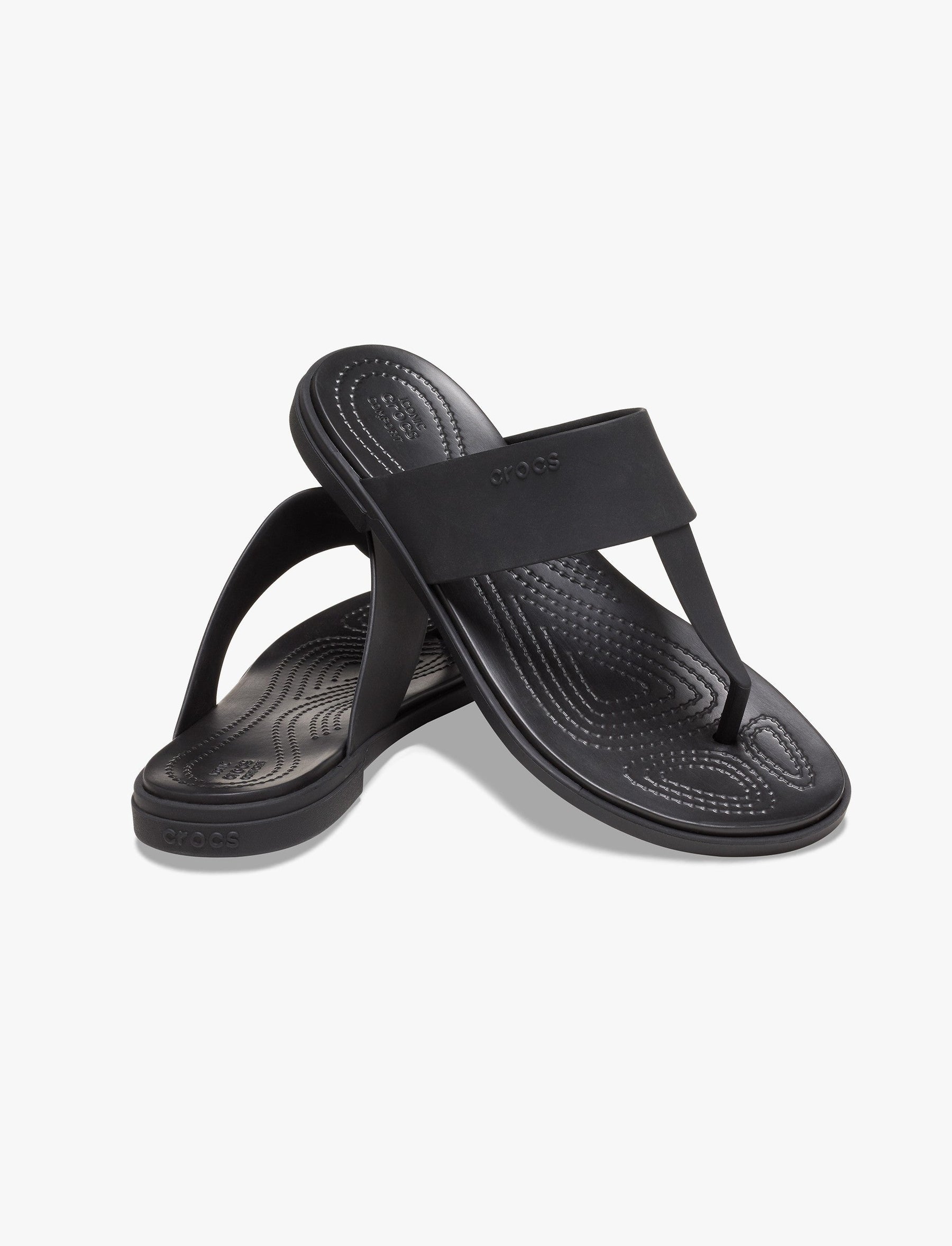 Crocs Tulum Flip W - כפכפי אצבע קרוקס לנשים-Crocs-34-35-נאקו