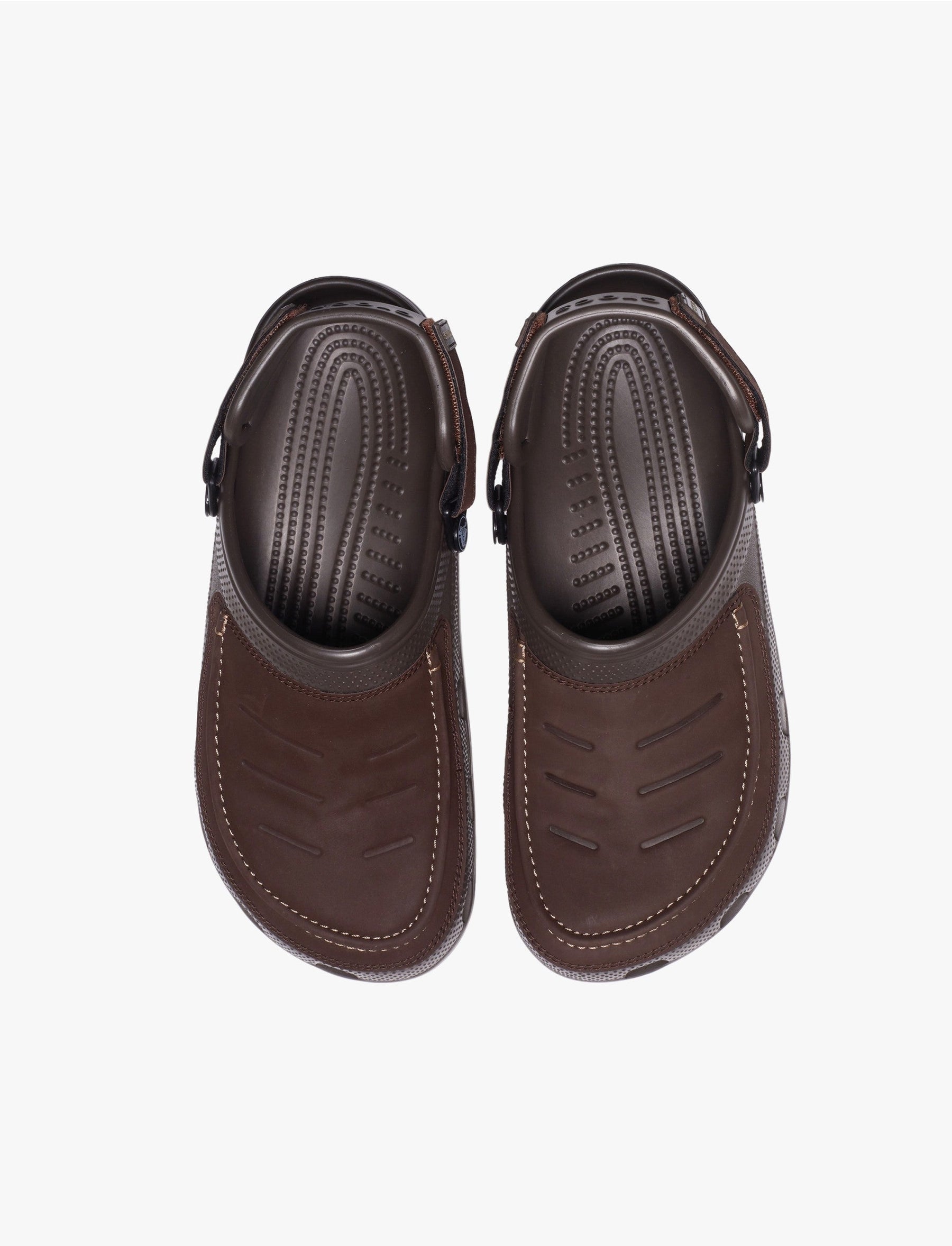 Crocs Yukon II Vista Clog - כפכפים לגבר קרוקס יוקון ויסטה 2 לגבר בצבע חום-Crocs-41-42-נאקו