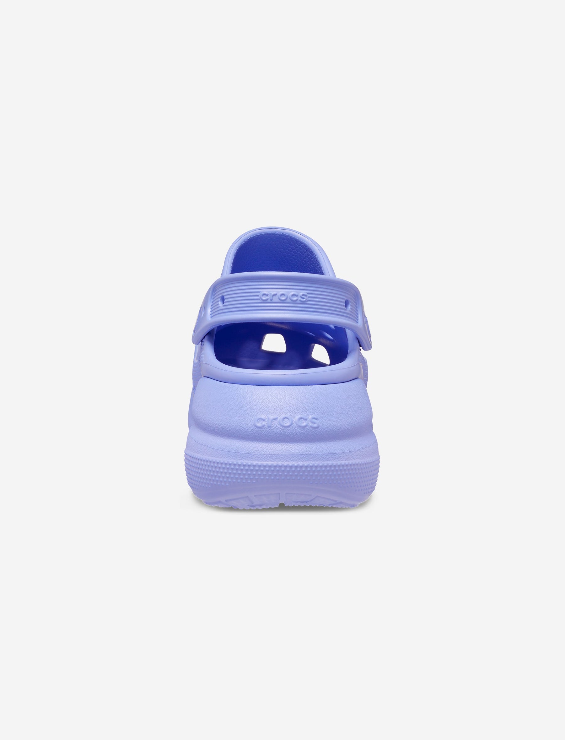 Crocs Classic Crush Clog - כפכפי פלטפורמה קרוקס קראש לנשים בצבע סגול דיגיטל-Crocs-37-38-נאקו