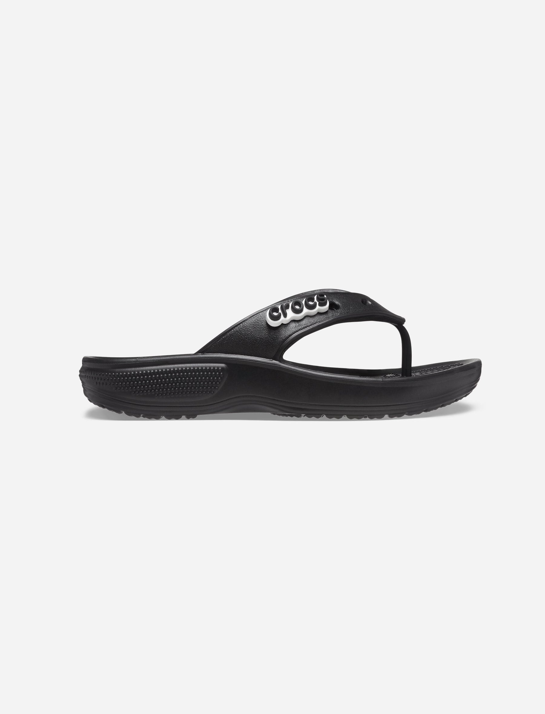 Crocs Classic Crocs Flip - כפכפי אצבע קלאסיים לנשים קרוקס בצבע שחור-Crocs-41-42-נאקו