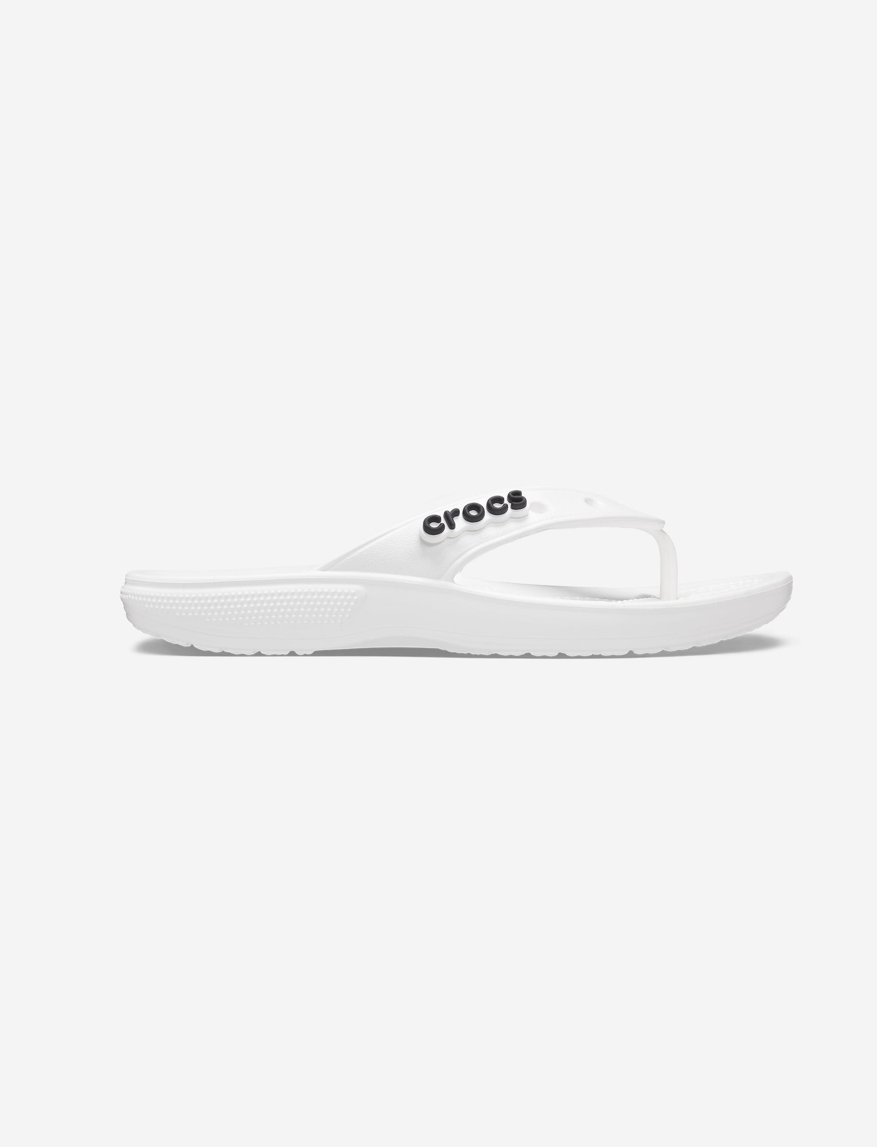 Crocs Classic Crocs Flip - כפכפי אצבע קלאסיים לנשים קרוקס בצבע לבן-Crocs-41-42-נאקו