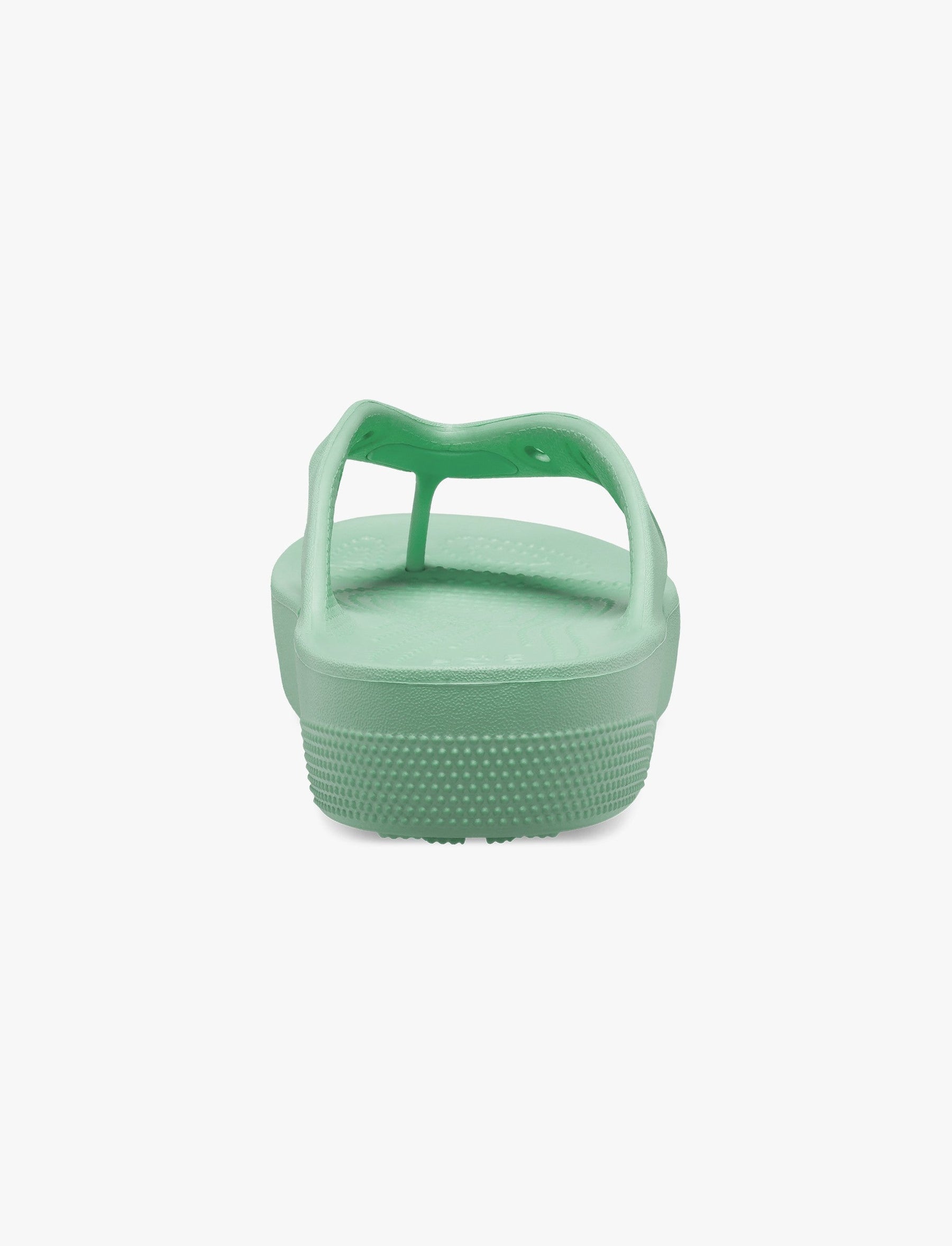 Crocs Classic Platform Flip - כפכפי אצבע פלטפורמה לנשים קרוקס בצבע ג'ייד-Crocs-41-42-נאקו