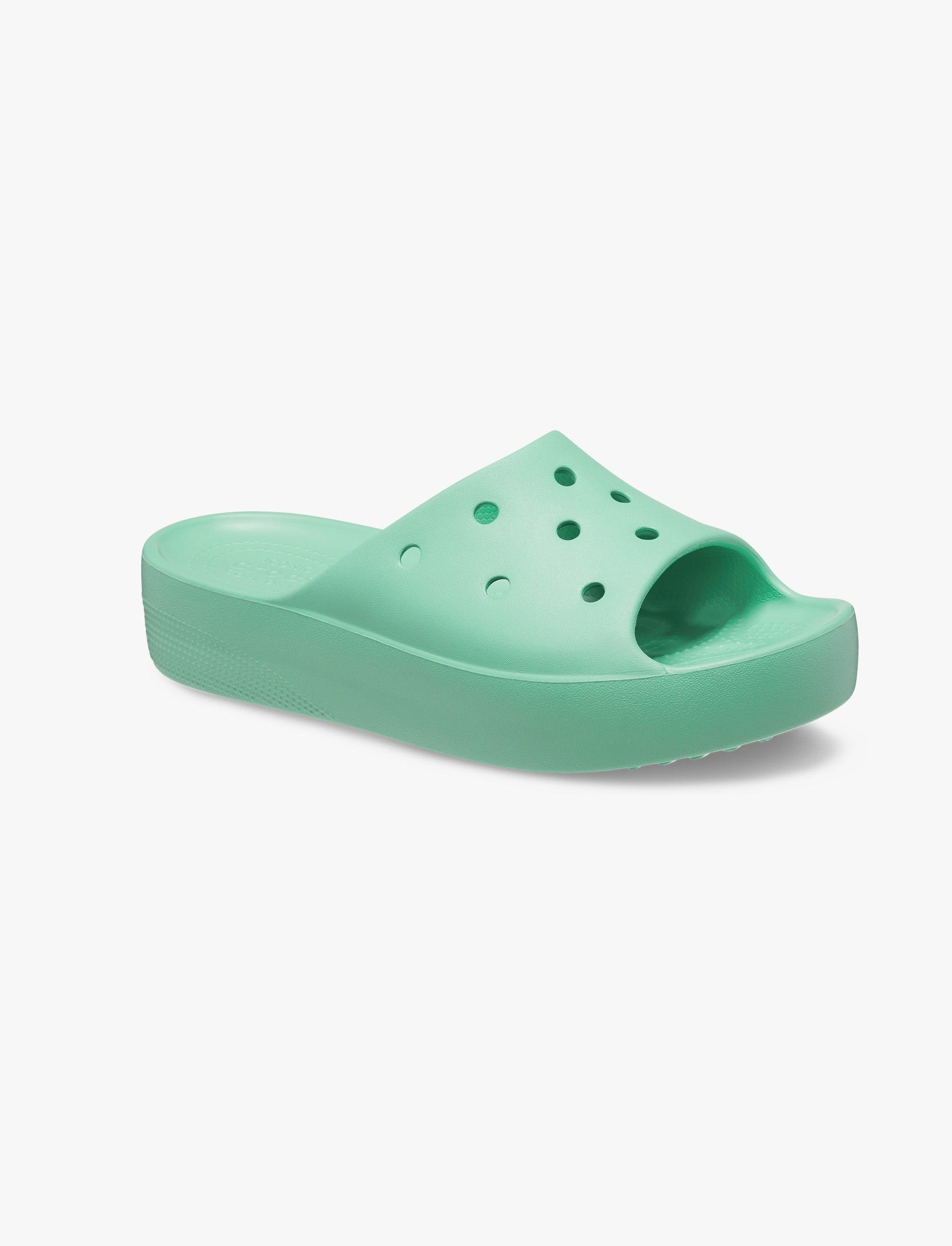 Crocs Classic Platform Slide - כפכפי סליייד פלטפורמה לנשים-Crocs-41-42-נאקו