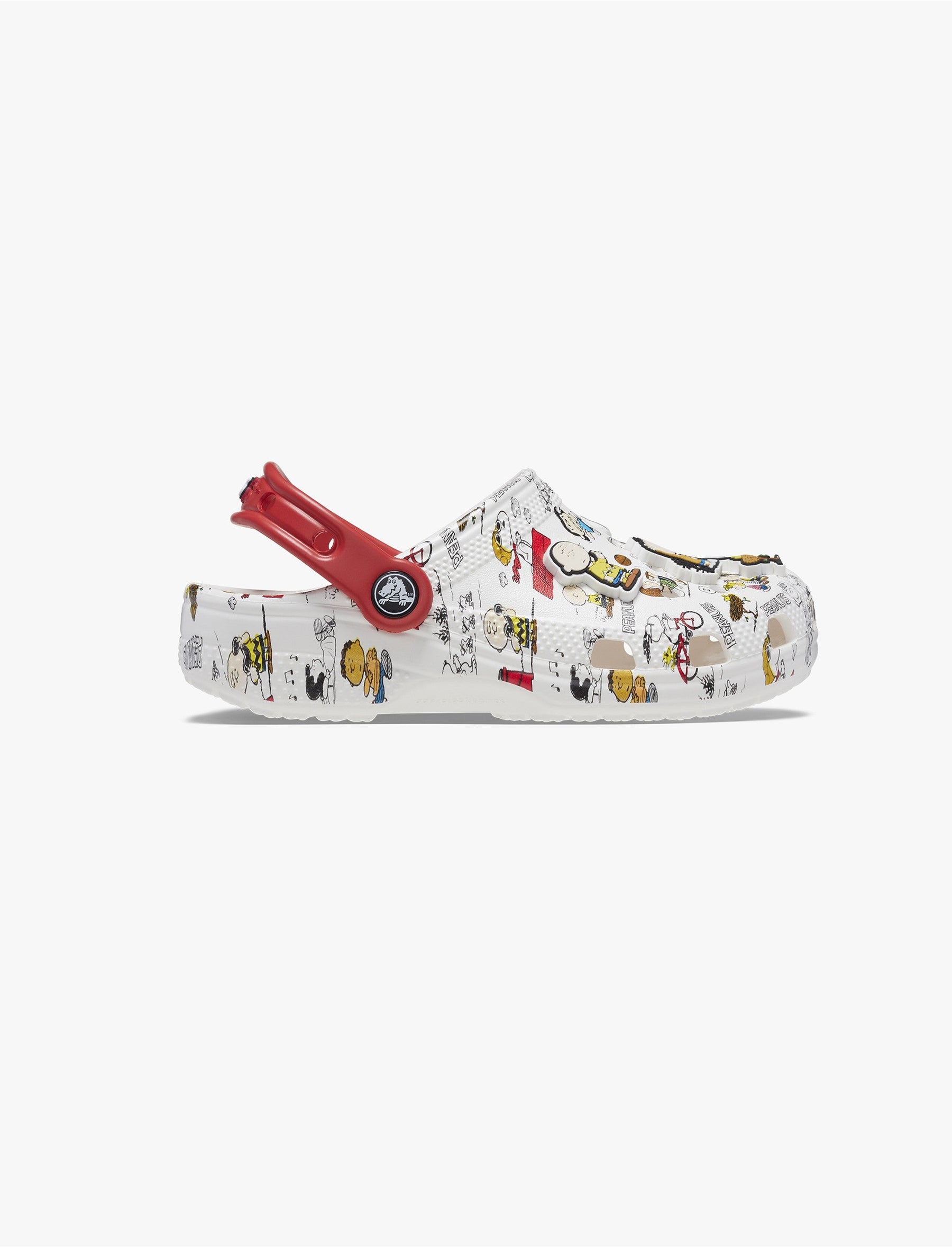 Crocs Peanuts Classic Clog K - כפכפי קלוג קרוקס לילדים בהדפס סנופי ובוטנים-Crocs-28-29-נאקו