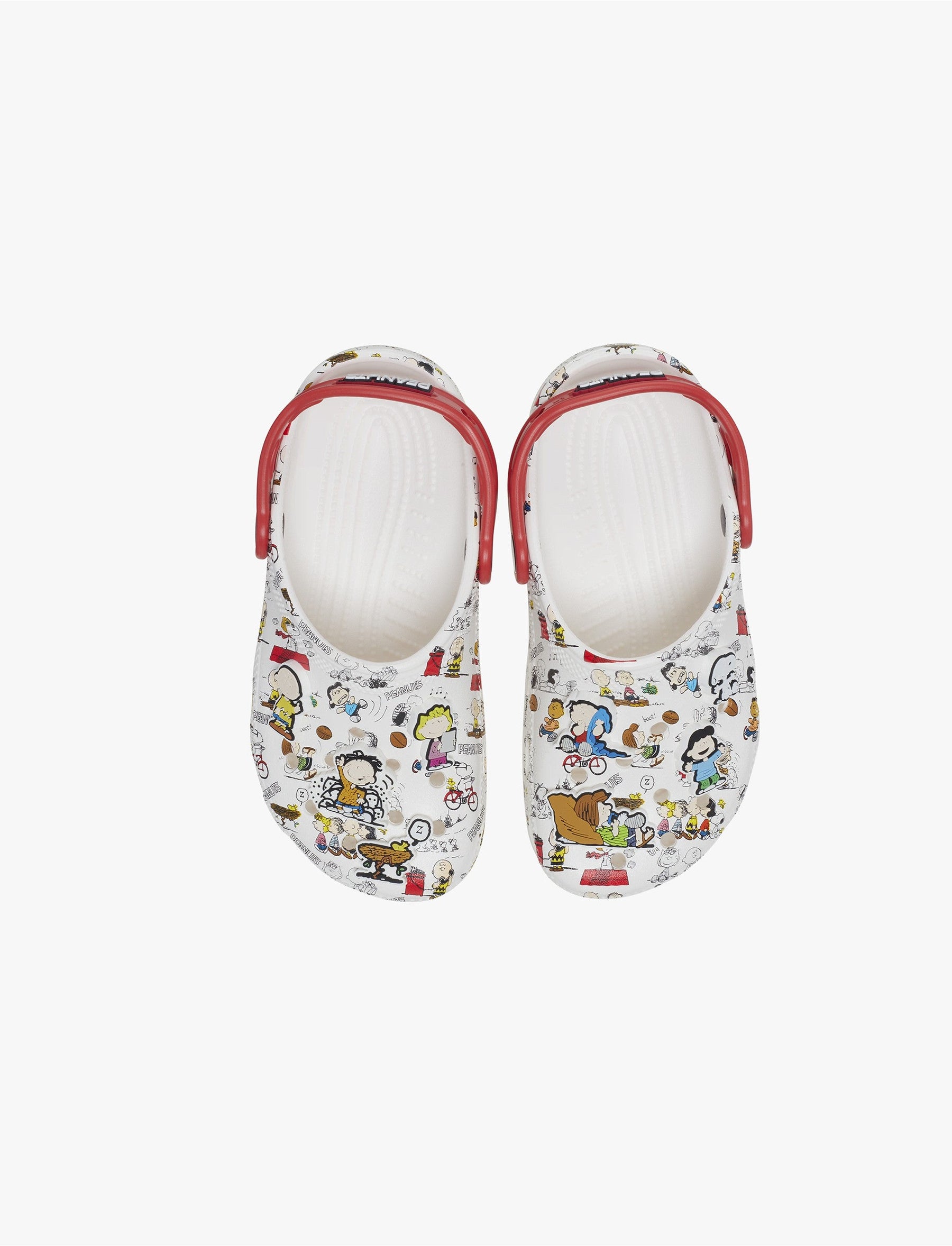 Crocs Peanuts Classic Clog K - כפכפי קלוג קרוקס לילדים בהדפס סנופי ובוטנים-Crocs-28-29-נאקו