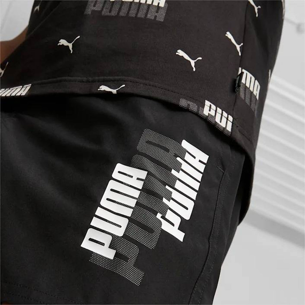 פומה מכנסי ילדים בצבע שחור-Puma-3-4Y-נאקו