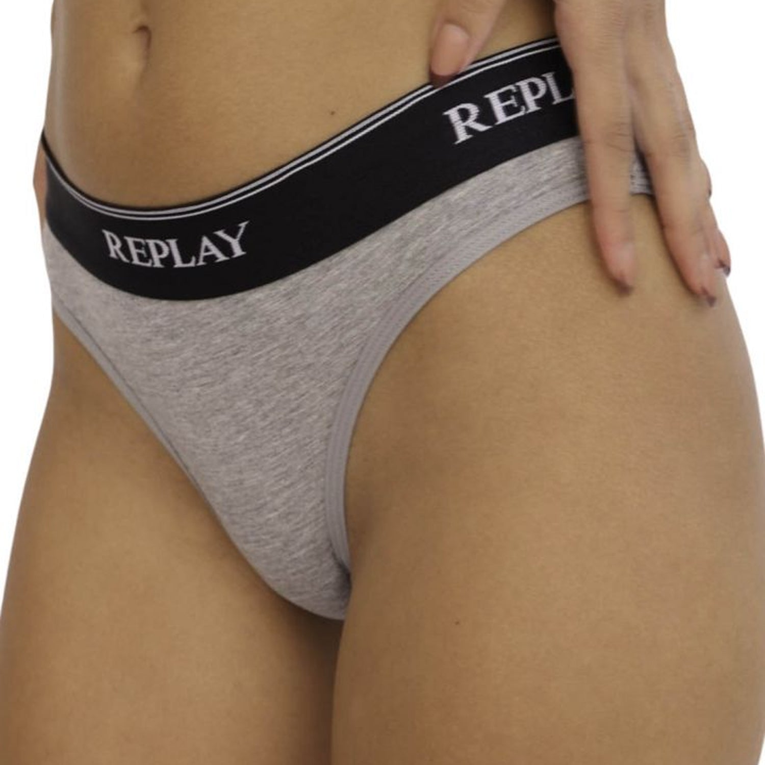 ריפליי תחתוני ביקיני באפור נשים-Replay-S-נאקו