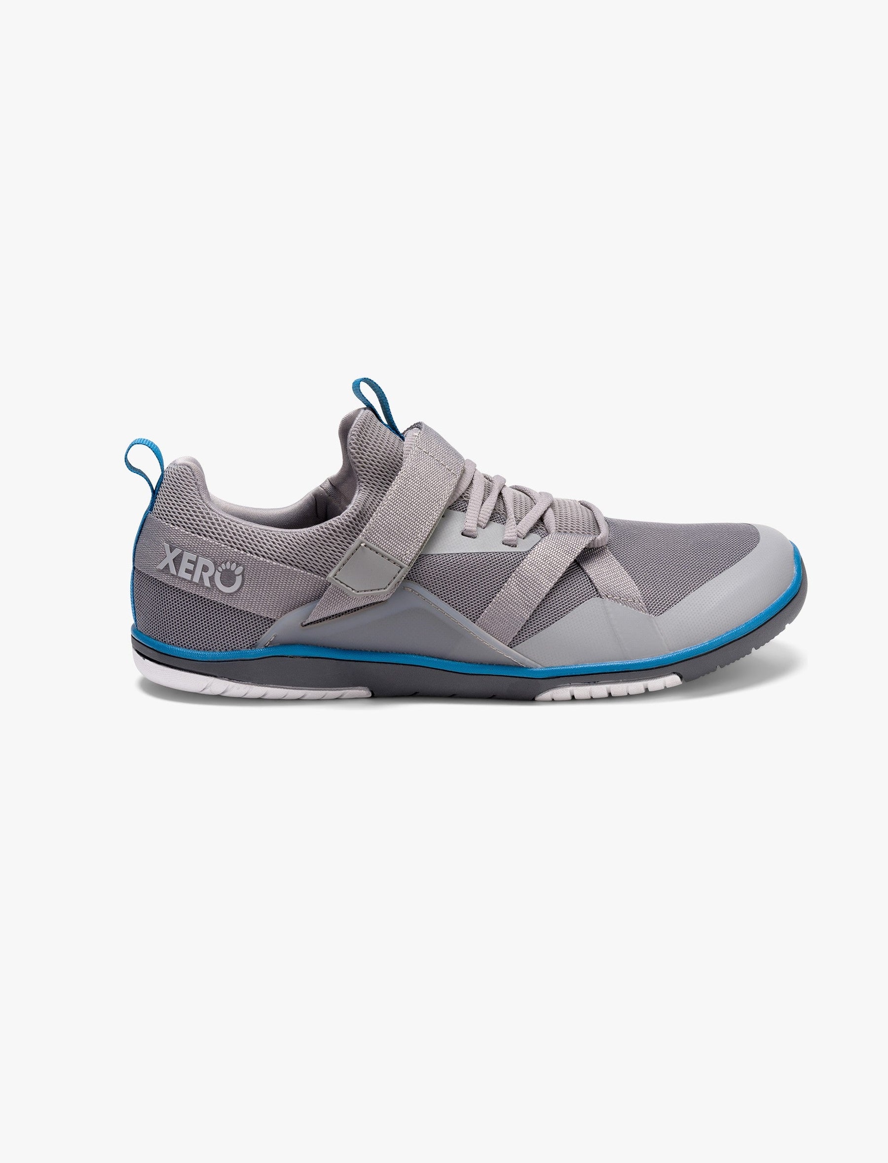 Xero Forza Trainer - נעלי ספורט עם שרוכים ורצועת סקוטש מתכווננת לגברים בצבע אפור פורסט-Xero-40-נאקו