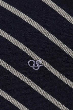חולצת טישירט קצרה  Scotch & Soda Striped T Shirt