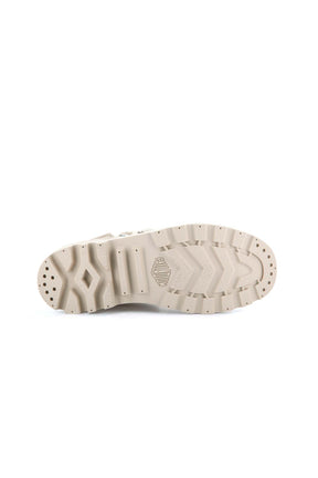 Palladium מגפוני Baggy בצבע שמנת לגברים