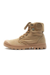 Palladium מגפוני Baggy בצבע חום לגברים
