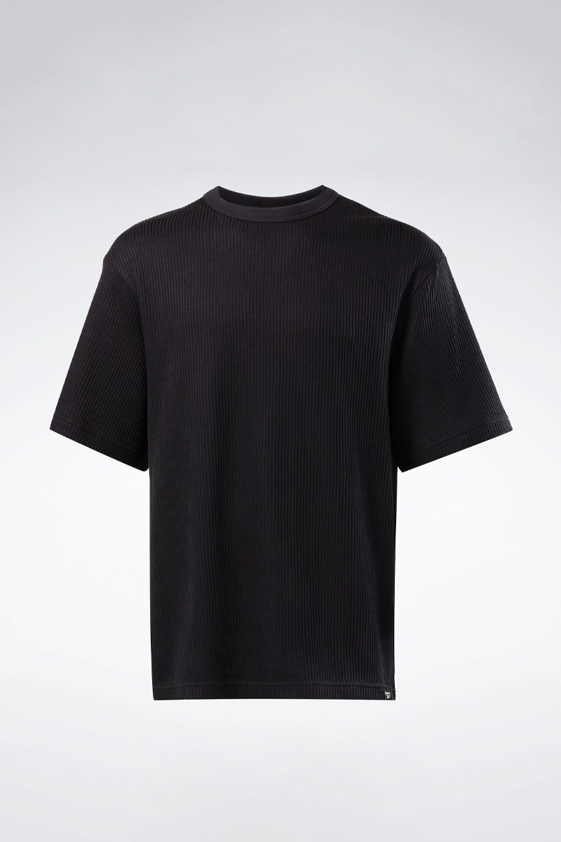 חולצת טישירט ריבוק CL WDE REEBOK אוברסייז לגברים בצבע שחור-Reebok-S-נאקו