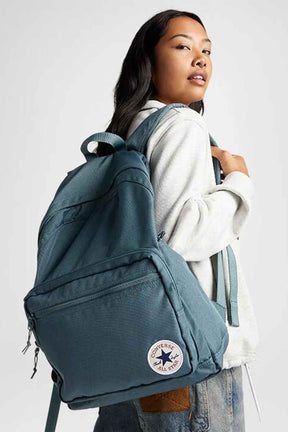 Converse תיק בית ספר Go 2 Backpack בצבע ירוק