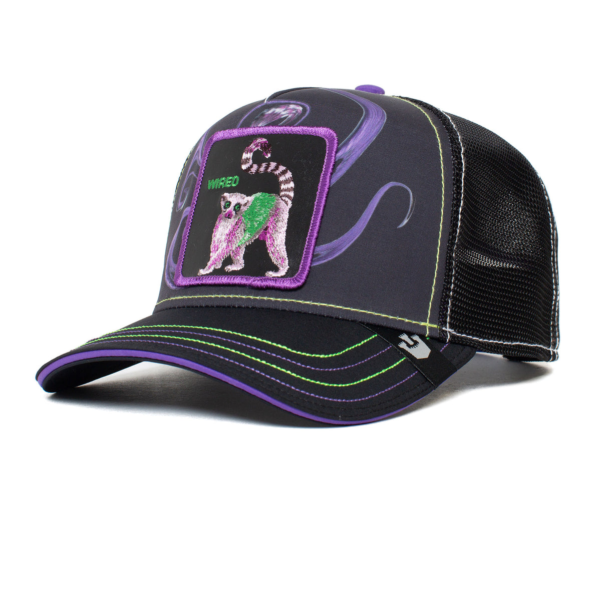 גורין ברוס כובע דביבון מוזר צבעוני-Goorin Bros-One Size-נאקו