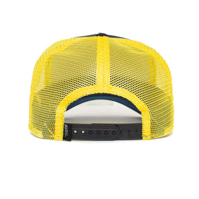 גורין ברוס כובע חיות תרנגול טריפ בצבע שחור וצהוב-Goorin Bros-One Size-נאקו