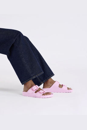 Birkenstock כפכפי Arizona Big Buckle EVA בצבע ורוד לנשים