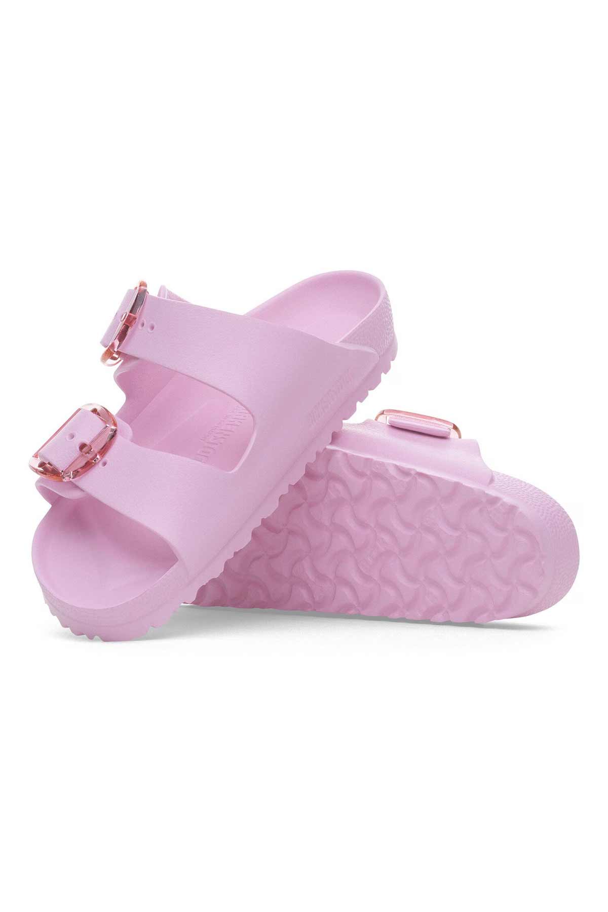 Birkenstock כפכפי Arizona Big Buckle EVA בצבע ורוד לנשים